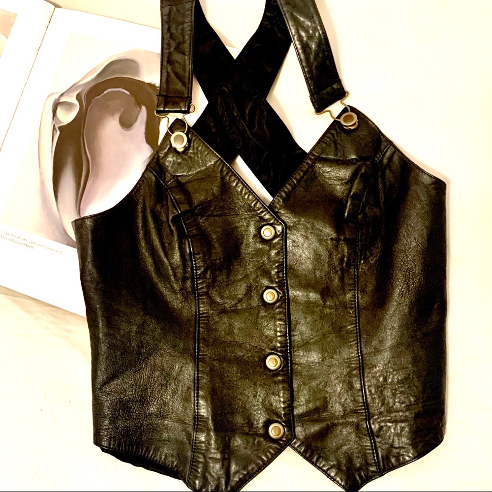 Real Leather Vest